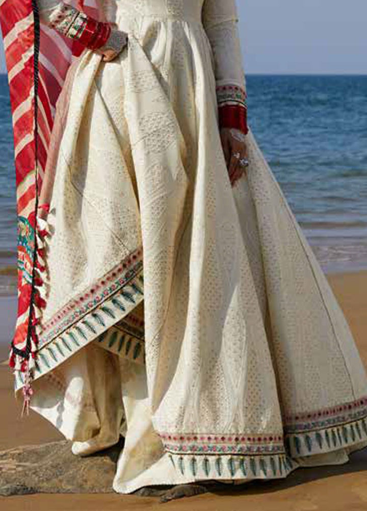 Zara Shahjahan Embroidered Lawn Suits Unstitched 3 Piece ZS24SS D-8A Aaina - Summer Collection