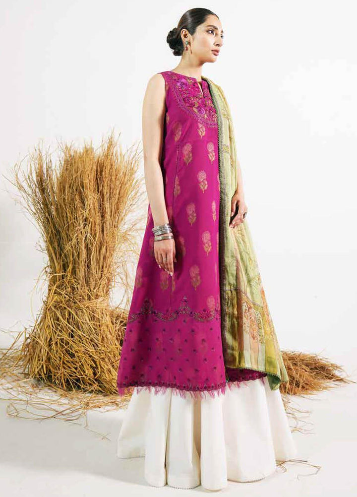 Zara Shahjahan Embroidered Lawn Suits Unstitched 3 Piece ZS21L 20 Preet-B - Summer Collection