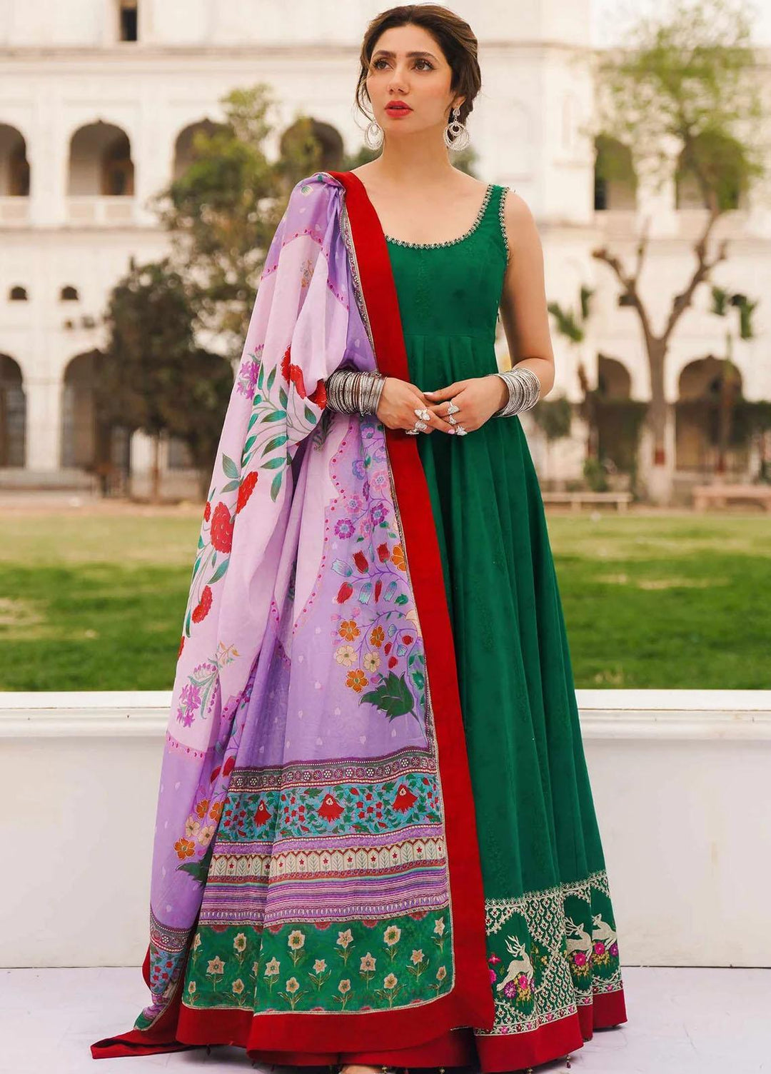 Zara Shahjahan Embroidered Lawn Suits Unstitched 3 Piece ZS23SS 7B - Spring / Summer Collection