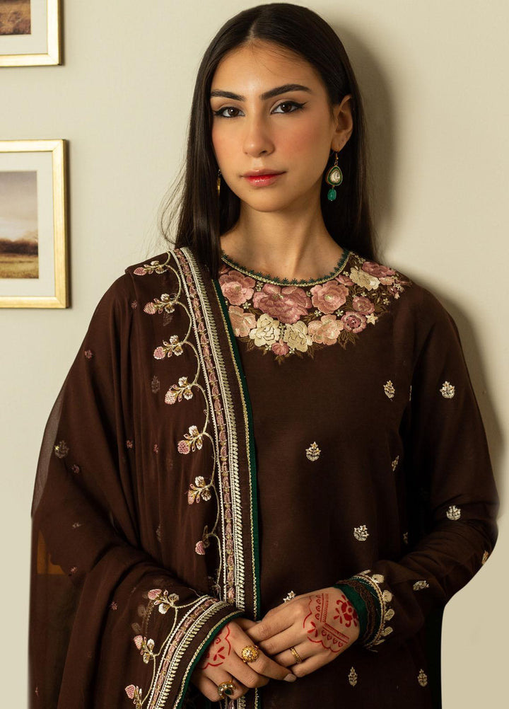Zara Shahjahan Embroidered  Suits Unstitched 3 Piece ZS23SL-V2 D-04 - Summer Collection