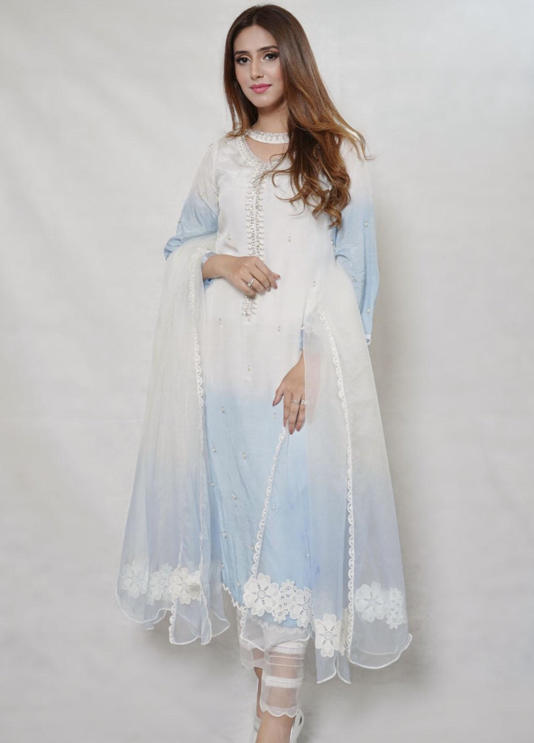 Zara Zubair Pret Raw Silk 3 Piece Suit ZZ22FR Aster