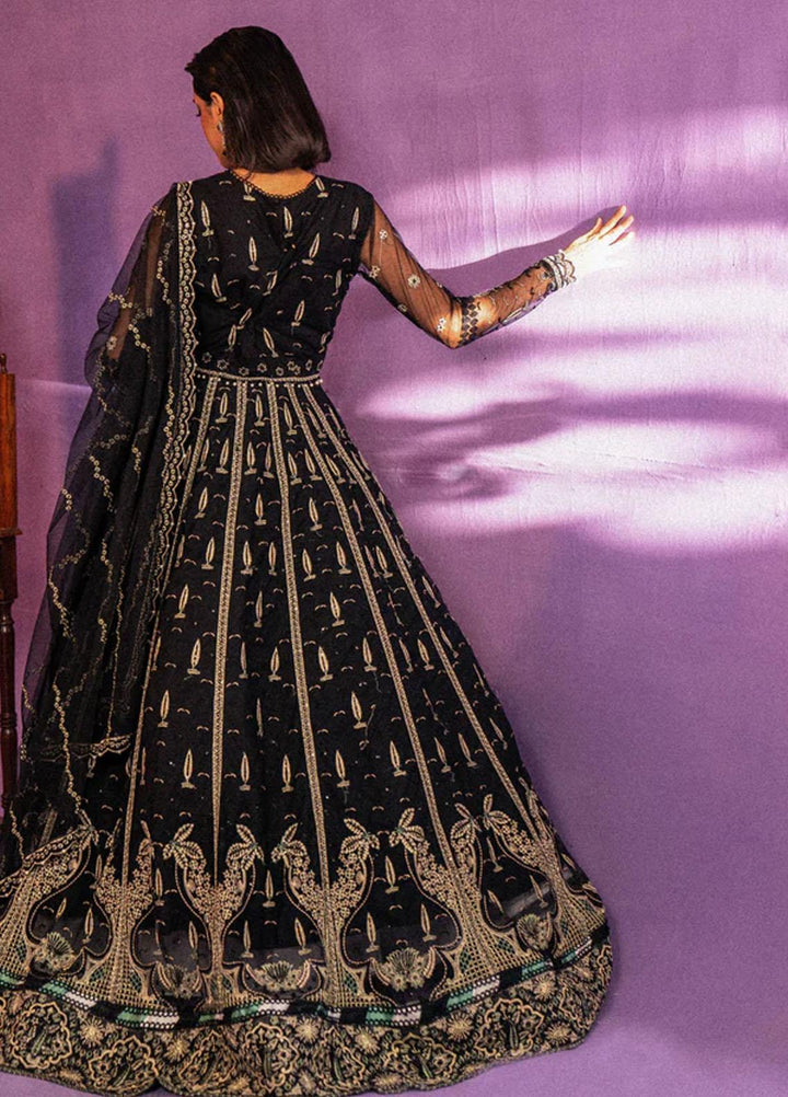 Zarish By Gisele Embroidered Net Suits Unstitched 3 Piece GL23Z KHAISTA - Festive Collection