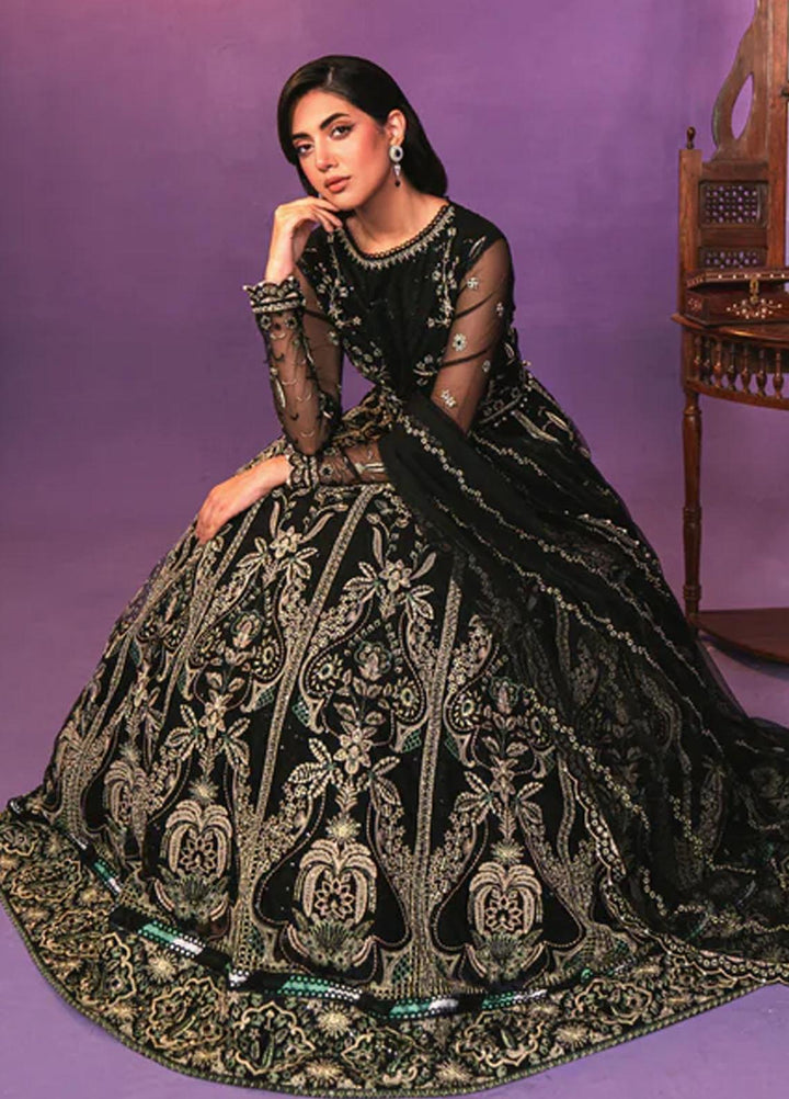 Zarish By Gisele Embroidered Net Suits Unstitched 3 Piece GL23Z KHAISTA - Festive Collection