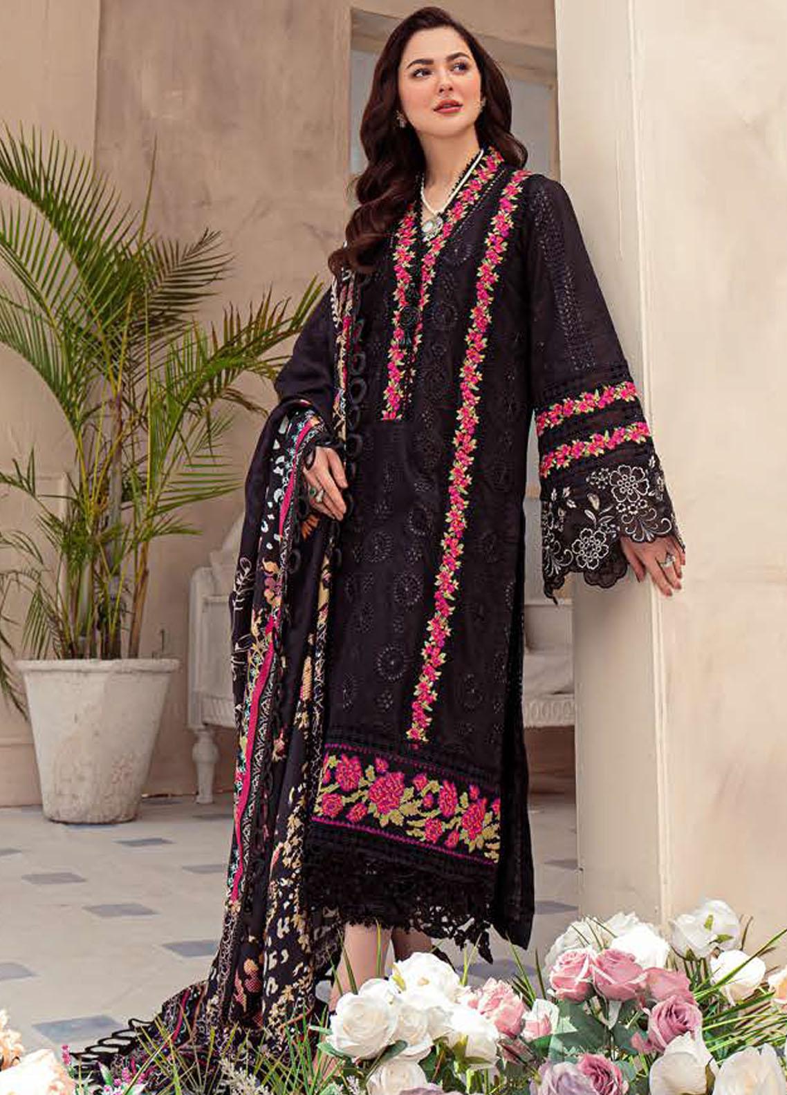 LAMOUR By Zarqash Embroidered Lawn Suits Unstitched 3 Piece ZRQ22L ZQ ...