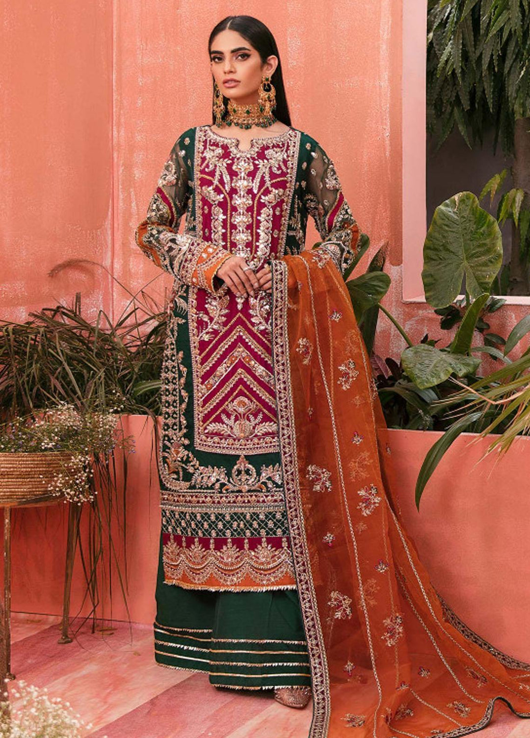 Gulaal Pret Formal Organza 2 Piece GL22Z GL-WS-22V1-23 Serina