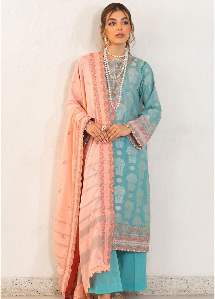 Zellbury Embroidered Jacquard Suits Unstitched 3 Piece ZB22UL WULC22E30323 - Luxury Collection