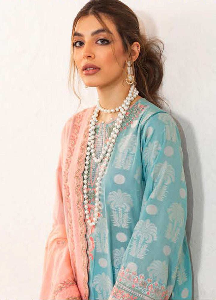 Zellbury Embroidered Jacquard Suits Unstitched 3 Piece ZB22UL WULC22E30323 - Luxury Collection