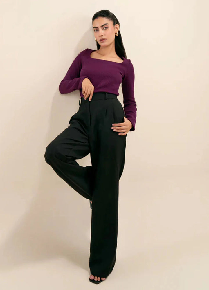 Zenyre Pret Western Waffle 1 Piece Textured Neck Top