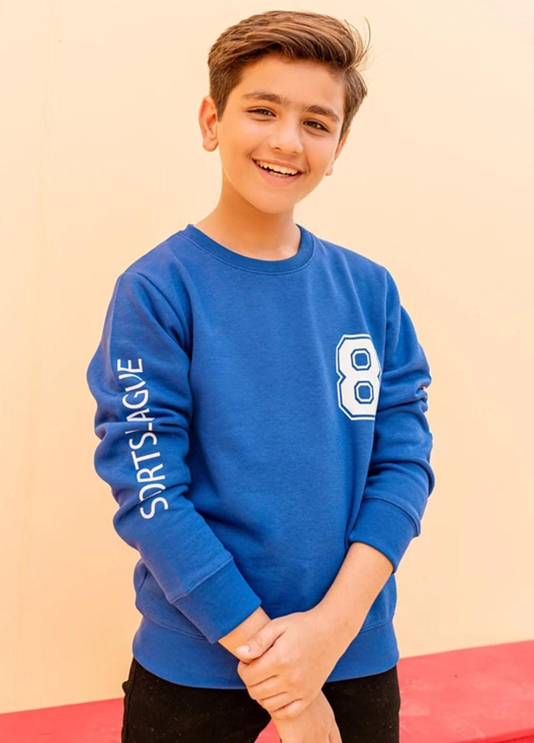 Ziva Fleece Casual Sweat Shirt for Boys - ZA21BB Sports League