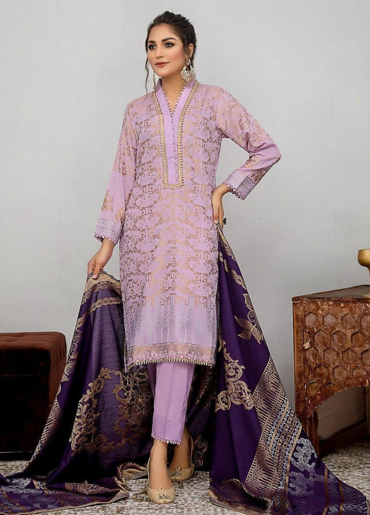 Ziva By Safwa Jacquard Lawn Suits Unstitched 3 Piece SW23Z SJC-08 - Summer Collection