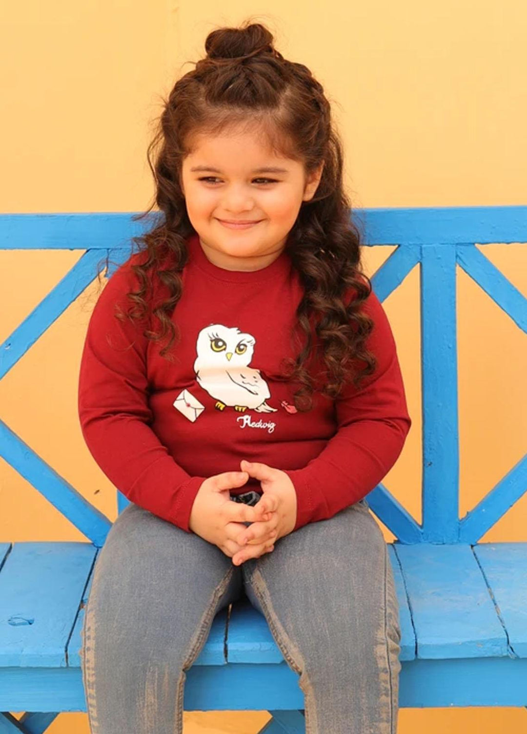 Ziva Jersey Casual T-Shirt for Girls - ZA21T Owl