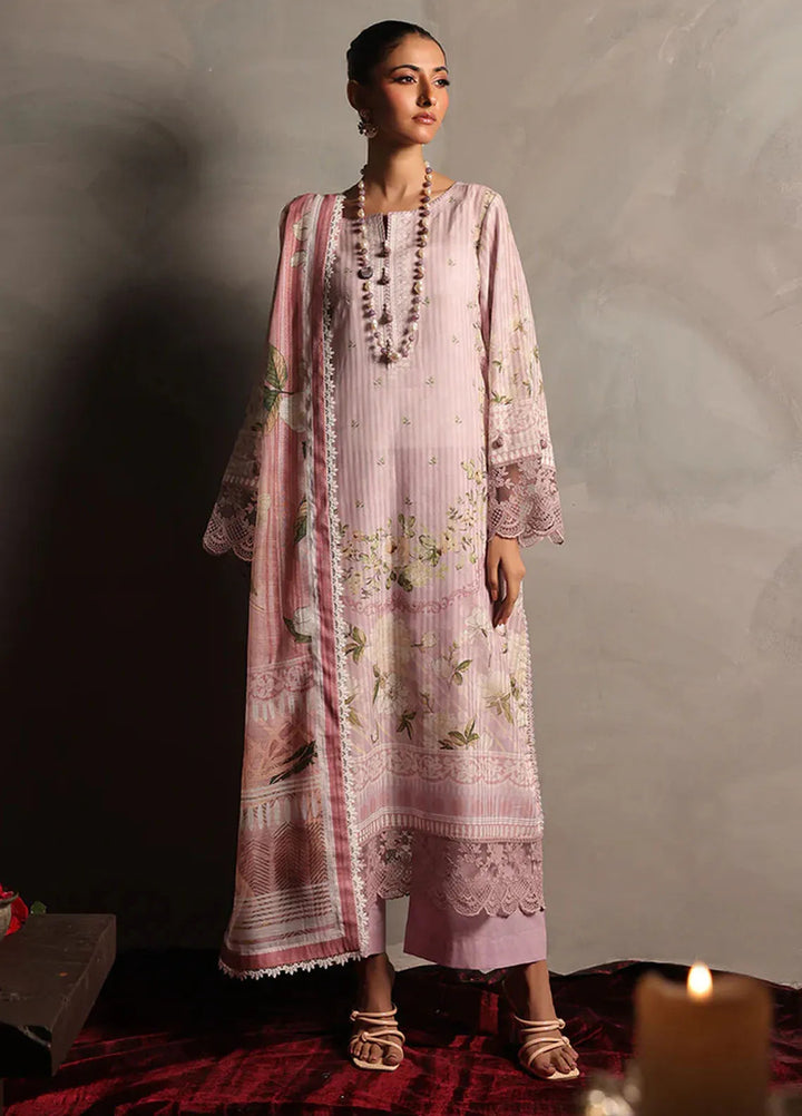 Zlooms Printed Dobby Cotton Suit Unstitched 3 Piece ZL25-C08-04 - Summer Collection