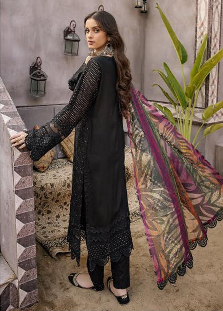 Zoha By Aalaya Embroidered Viscose Suits Unstitched 3 Piece ALY22ZC D1 - Winter Collection