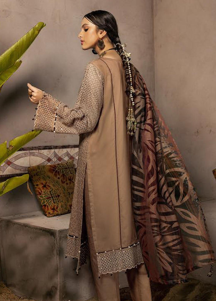 Zoha By Aalaya Embroidered Viscose Suits Unstitched 3 Piece ALY22ZC D10 - Winter Collection