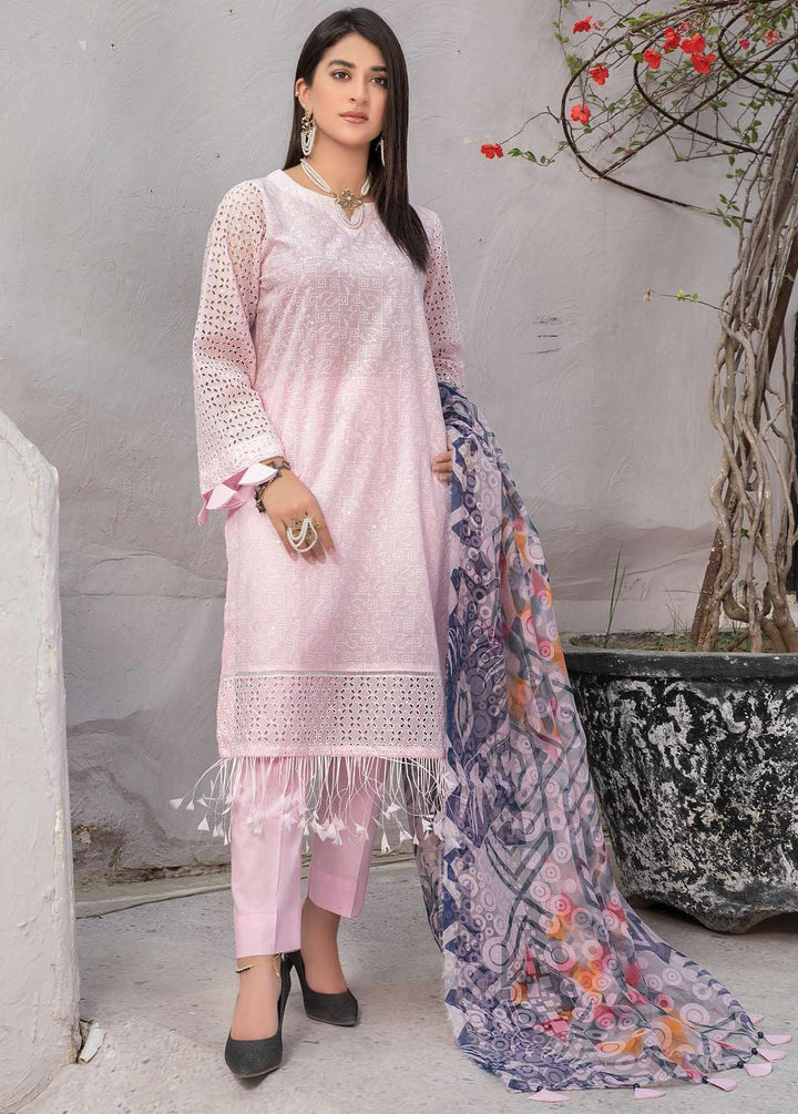 Zoha By Aalaya Embroidered Lawn Suits Unstitched 3 Piece ALY22Z D-01 - Summer Collection
