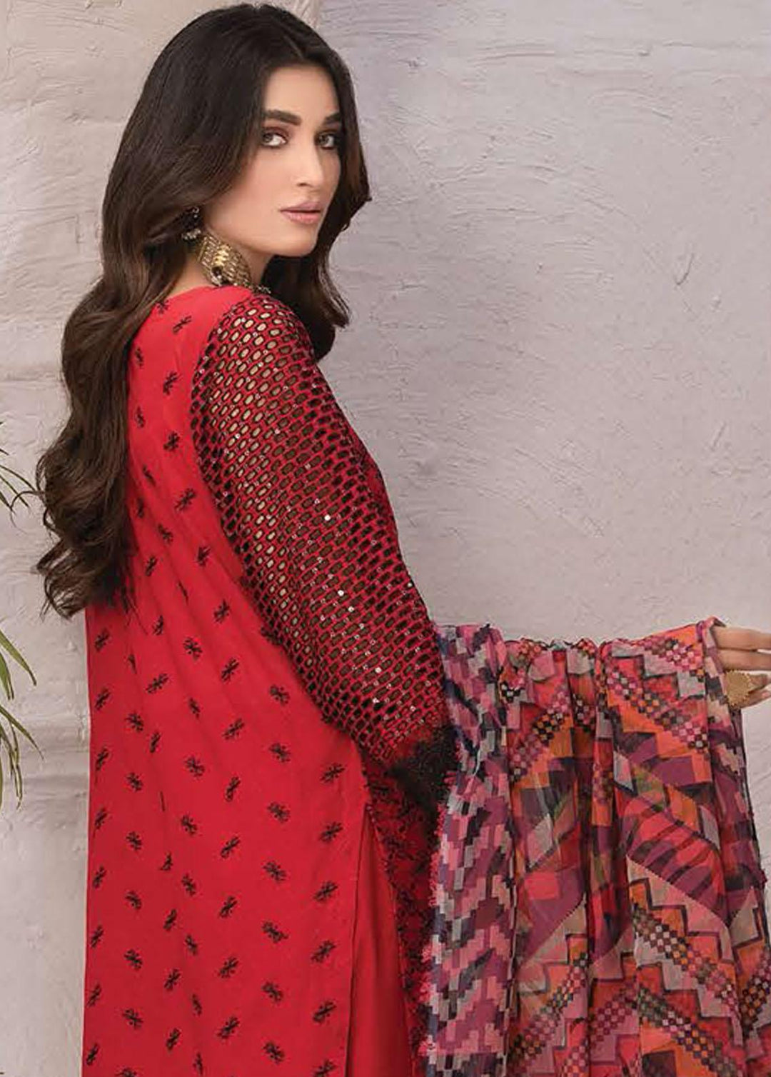 Zoha By Aalaya Embroidered Lawn Suits Unstitched 3 Piece ALY22Z D-05 - Summer Collection
