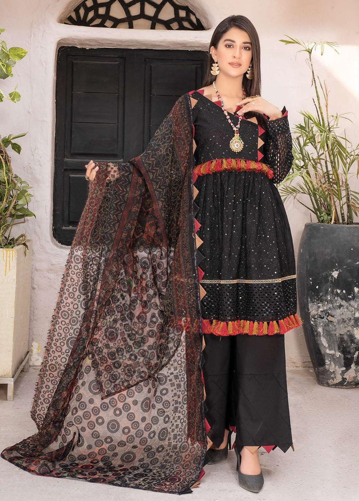 Zoha By Aalaya Embroidered Lawn Suits Unstitched 3 Piece ALY22Z D-08 - Summer Collection
