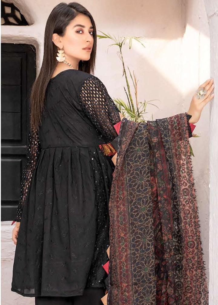 Zoha By Aalaya Embroidered Lawn Suits Unstitched 3 Piece ALY22Z D-08 - Summer Collection