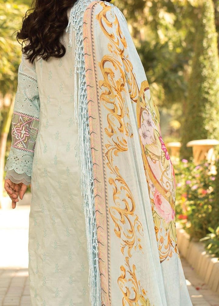 Zoha by Ansab Jahangir Embroidered Lawn Suits Unstitched 3 Piece ANJ21Z 02 Kailano - Summer Collection