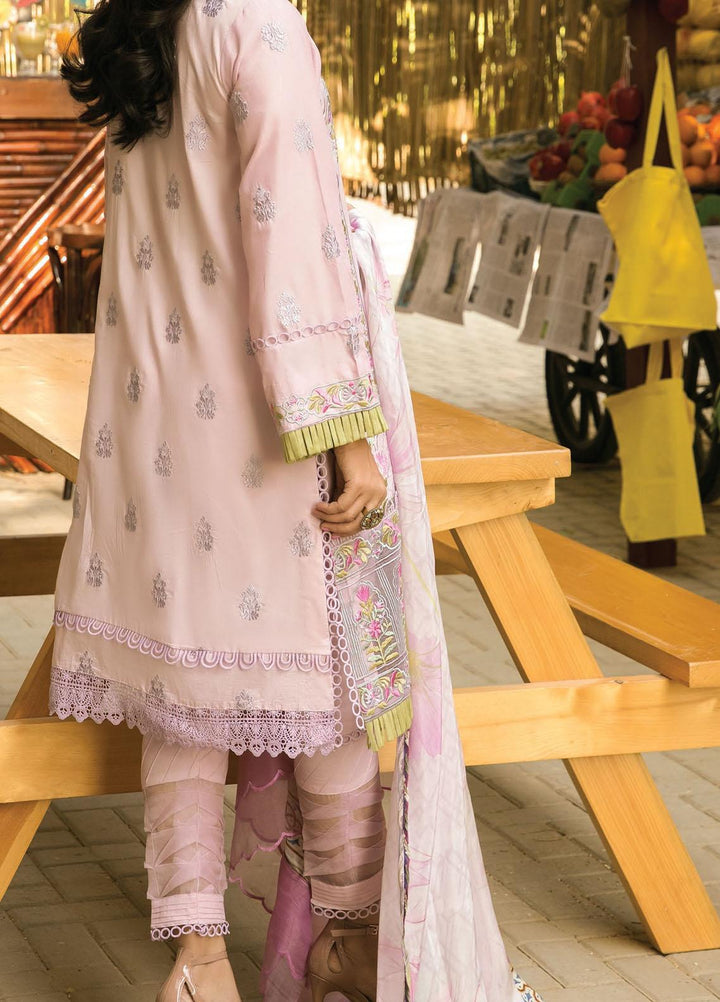 Zoha by Ansab Jahangir Embroidered Lawn Suits Unstitched 3 Piece ANJ21Z 05 Masika - Summer Collection