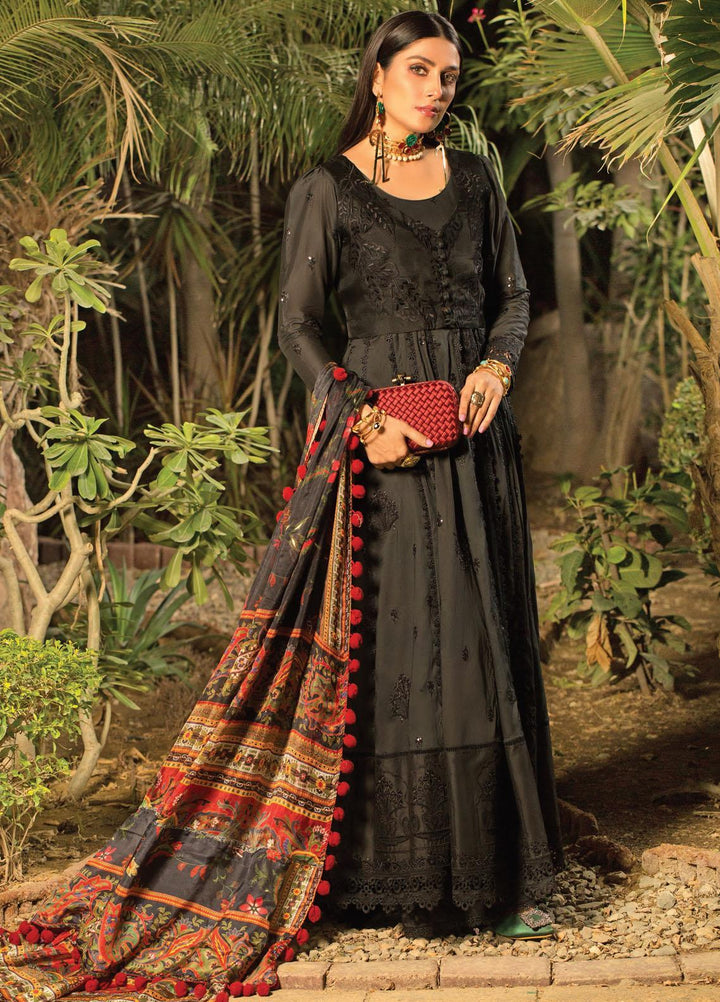 Zoha by Ansab Jahangir Embroidered Lawn Suits Unstitched 3 Piece ANJ21Z 06 Dipsi - Summer Collection