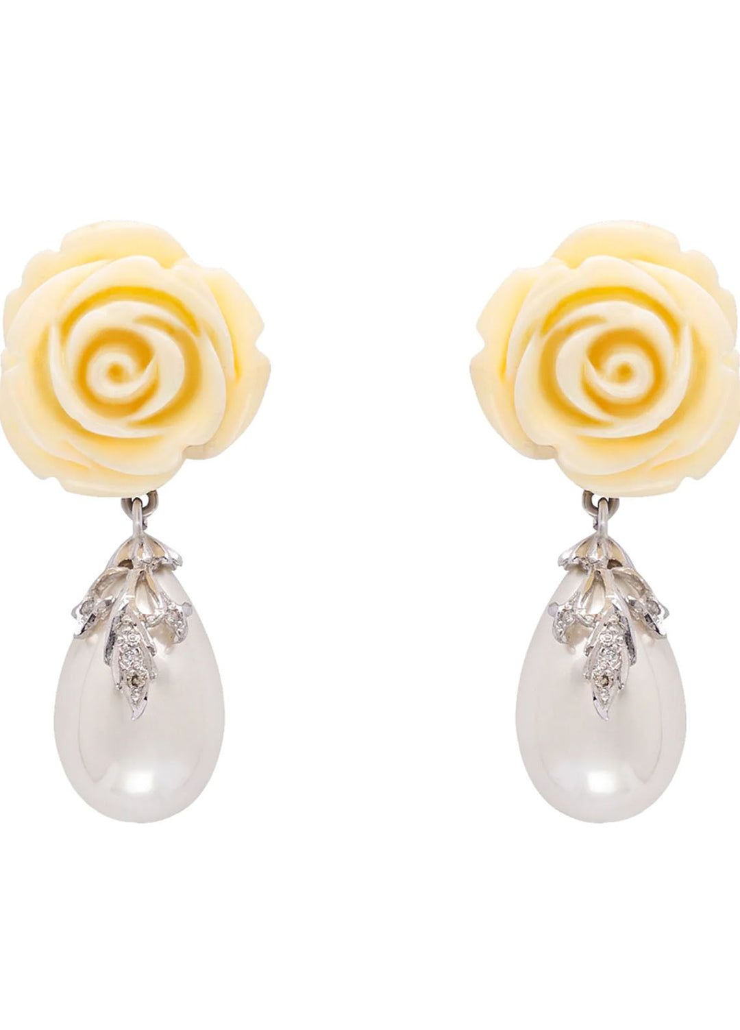 Zouhaira Earings Coral Arcadia-Ivory