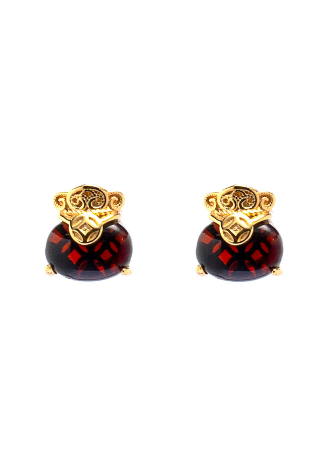 Zouhaira Earings Crimson Grace