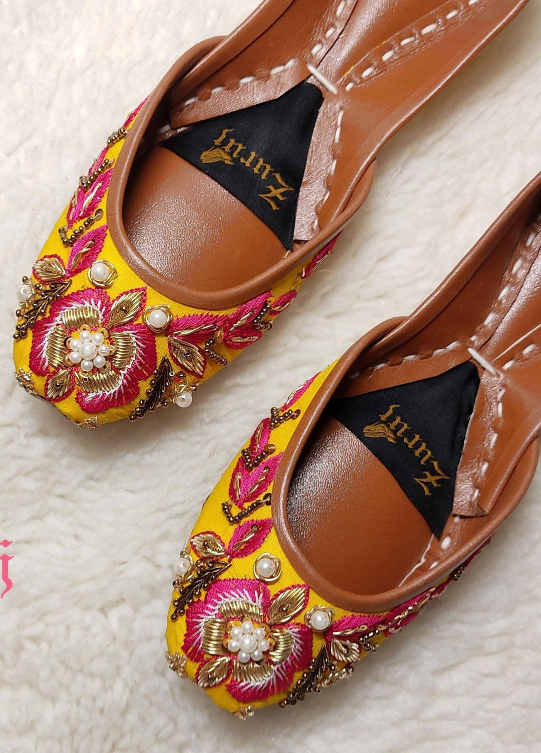 Zuruj Formal Style Khussa Zun-111-Y