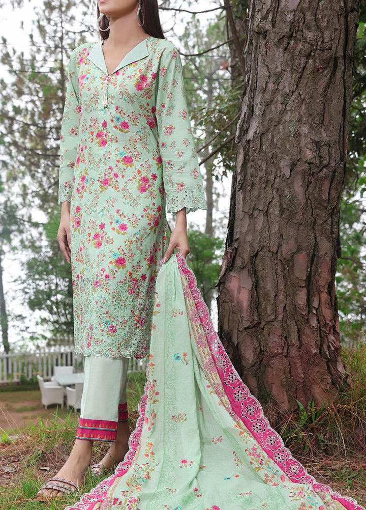 Zynah By VS Textiles Printed Chikankari Suits Unstitched 3 Piece VS23-Z2 07 - Summer Collection