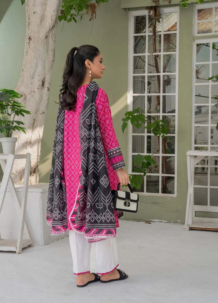La Elise Women RTW Embroidered Lawn 3 Piece Suit 0000604 Safa - Casual Collection
