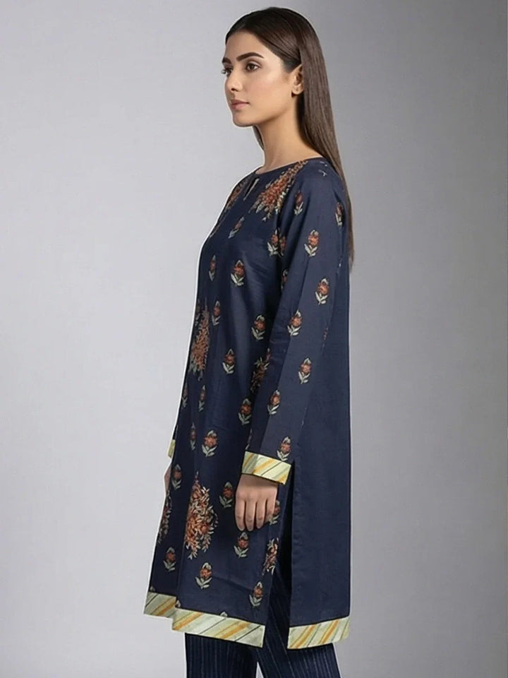 Salitex Women Printed Cambric 1 Piece Shirt CPS24LFT047 - Summer Collection