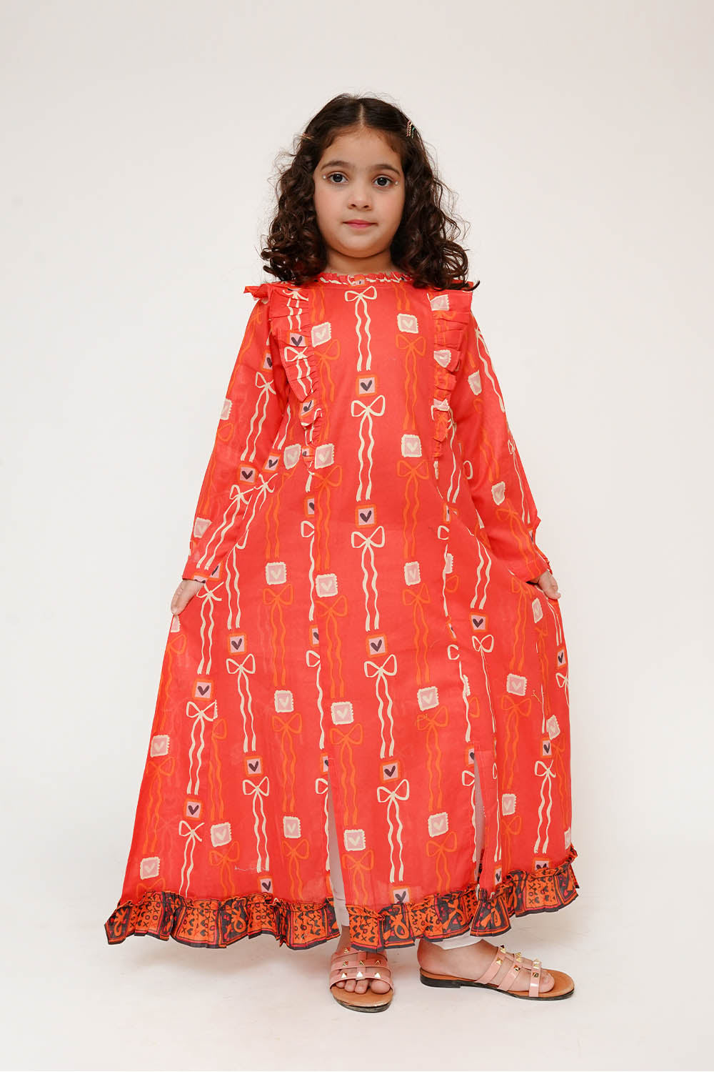 Senorita Kids RTW Printed Lawn Cotton 1 Piece Suit KAA-03483 Eid Collection