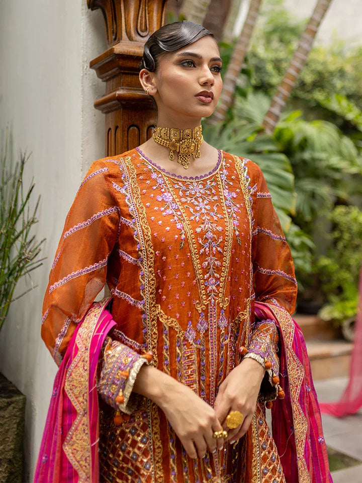 Salitex Women Embroidered Cotton 3 Piece Suit WRS3LA24SA01 - Summer Collection