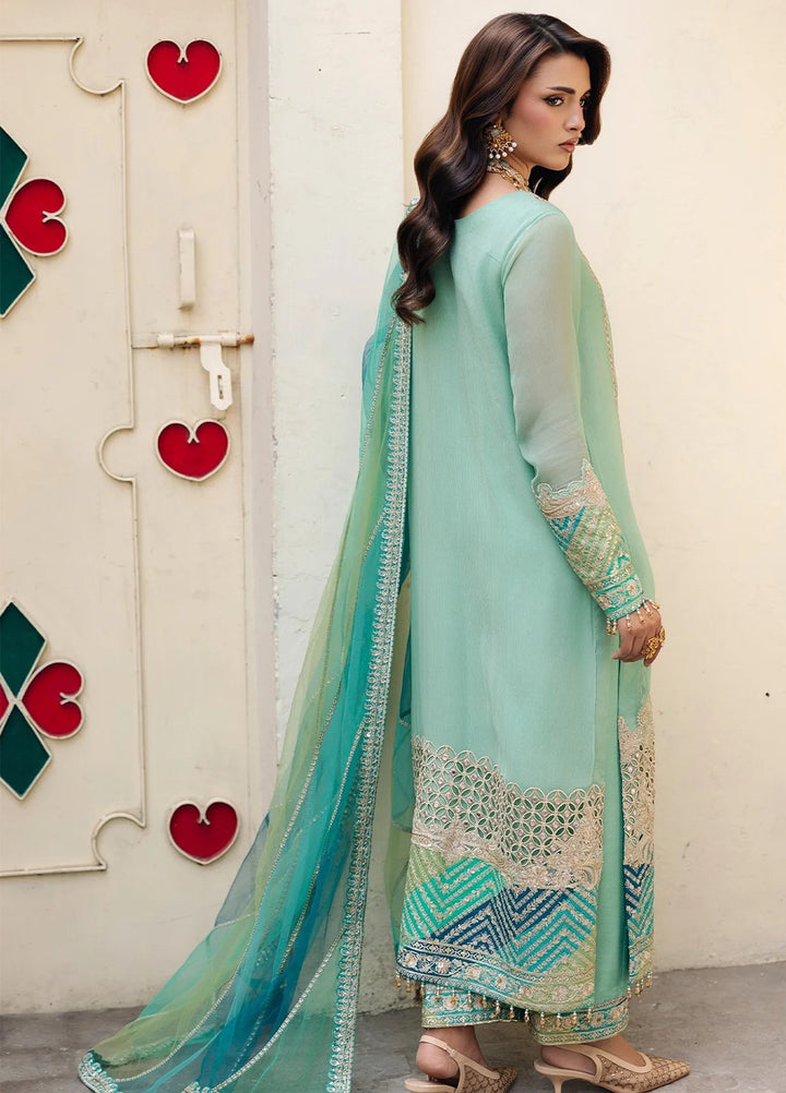 Celine by Charizma Unstitched Embroidered Chiffon 4 Piece Suit CHR26UC Celine CCE6-01 - Festive Collection