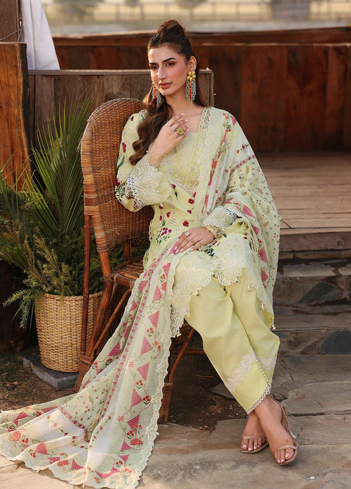 Sardinia Unstitched Embroidered Lawn 3 Piece Suit SRD26ULF D-12 SUNLIT - Festive Collection