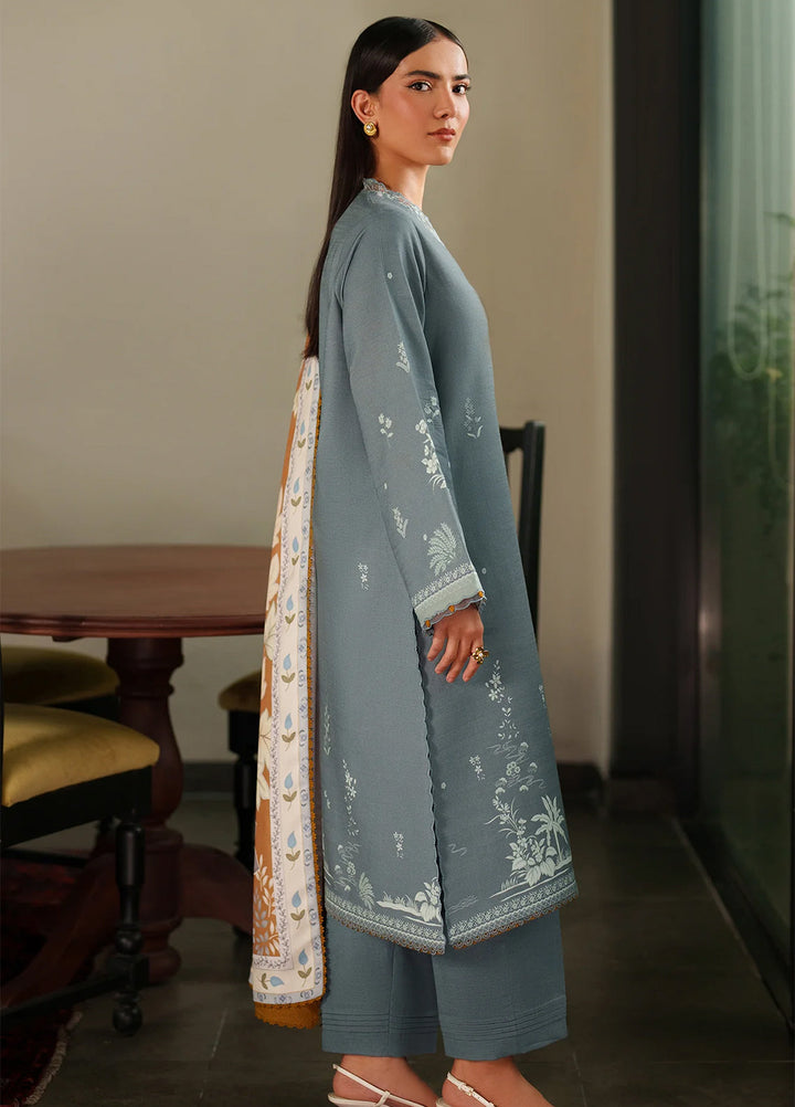 Bellini by Seran Unstitched Winter Khaddar Embroidered Suits 3 Piece SN25BW Eirene - Winter Collection