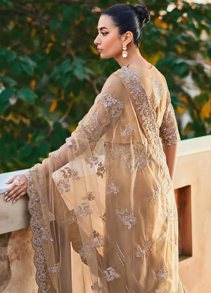 Florent Embroidered Organza Suits Unstitched 3 Piece FL25FU FL-07 - Formals Collection
