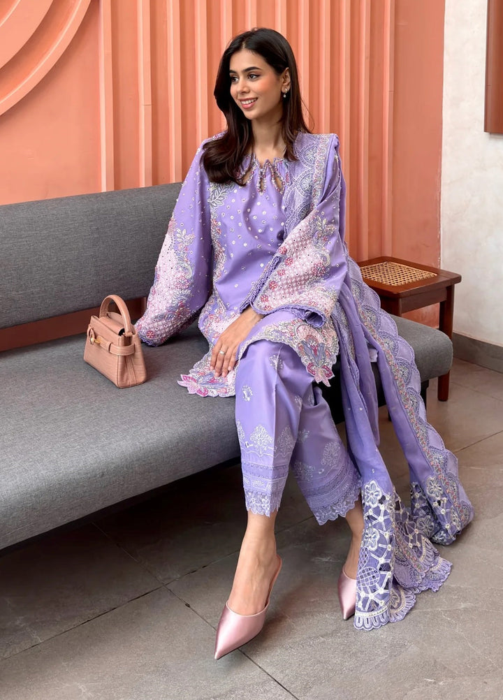 Aura of Flora by Zarizaa Unstitched Embroidered Lawn 3 Piece Suit WHIMS Lawn Collection