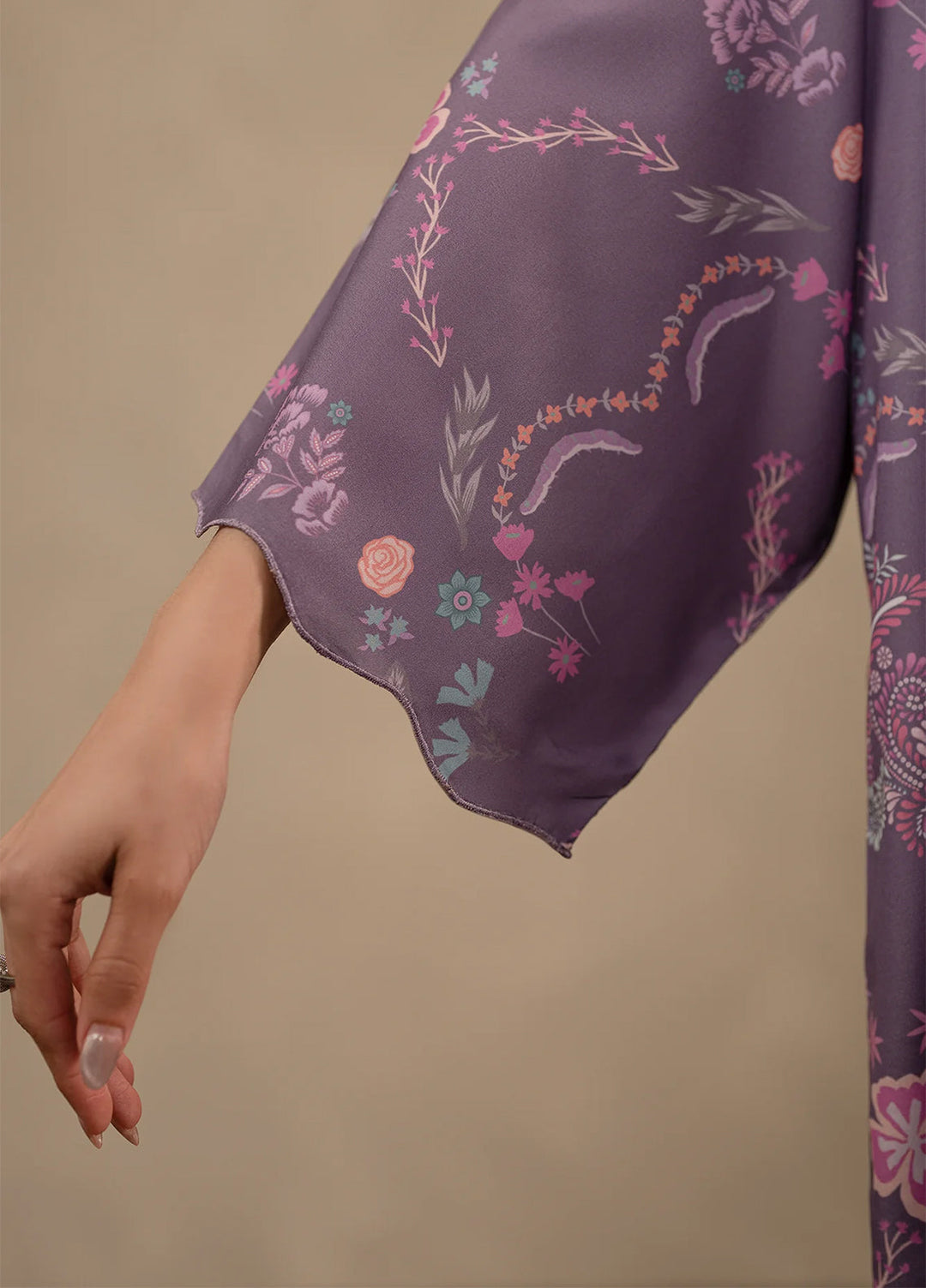 Seran Women Pret Printed Poly Cambric Kaftan SN26PK D-7 Lilura - Casual Collection