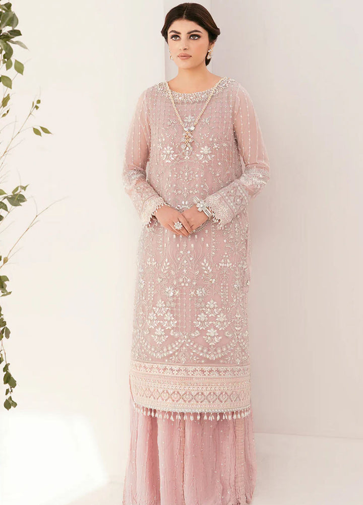 Chantelle by Baroque Unstitched Embroidered Chiffon 3 Piece Suit BQ26UCF CH11-D05 - Festive Collection