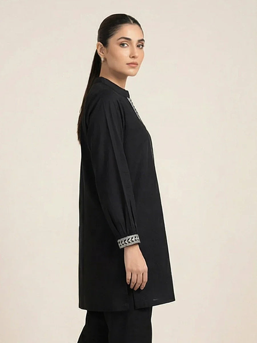 Salitex Women Embroidered 1 Piece Cotton Shirt WRTKBA24SI17 - Summer Collection