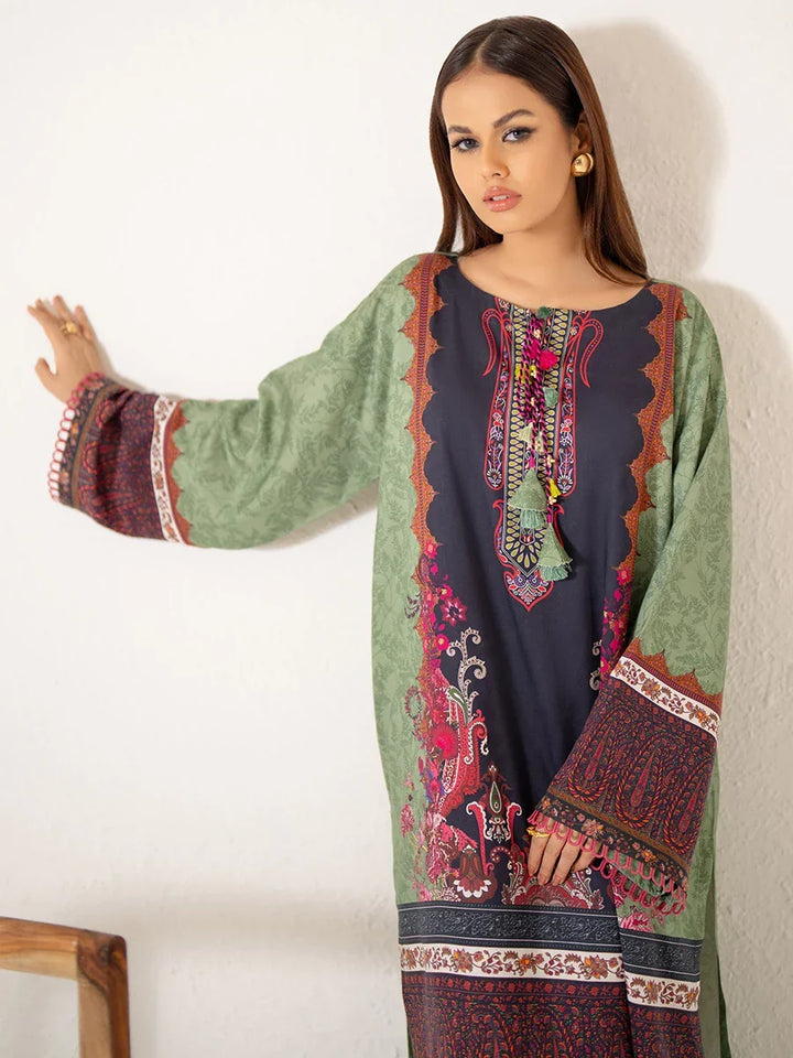 Salitex Women Printed Cottel 1 Piece Shirt SPW6AP018-A - Summer Collection