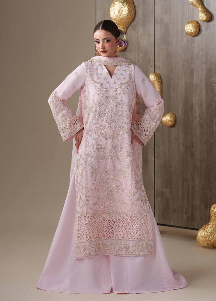 Nouvelle by Emaan Adeel Unstitched Embroidered Chiffon 3 Piece Suit EA26UNC Luxe - Festive Collection