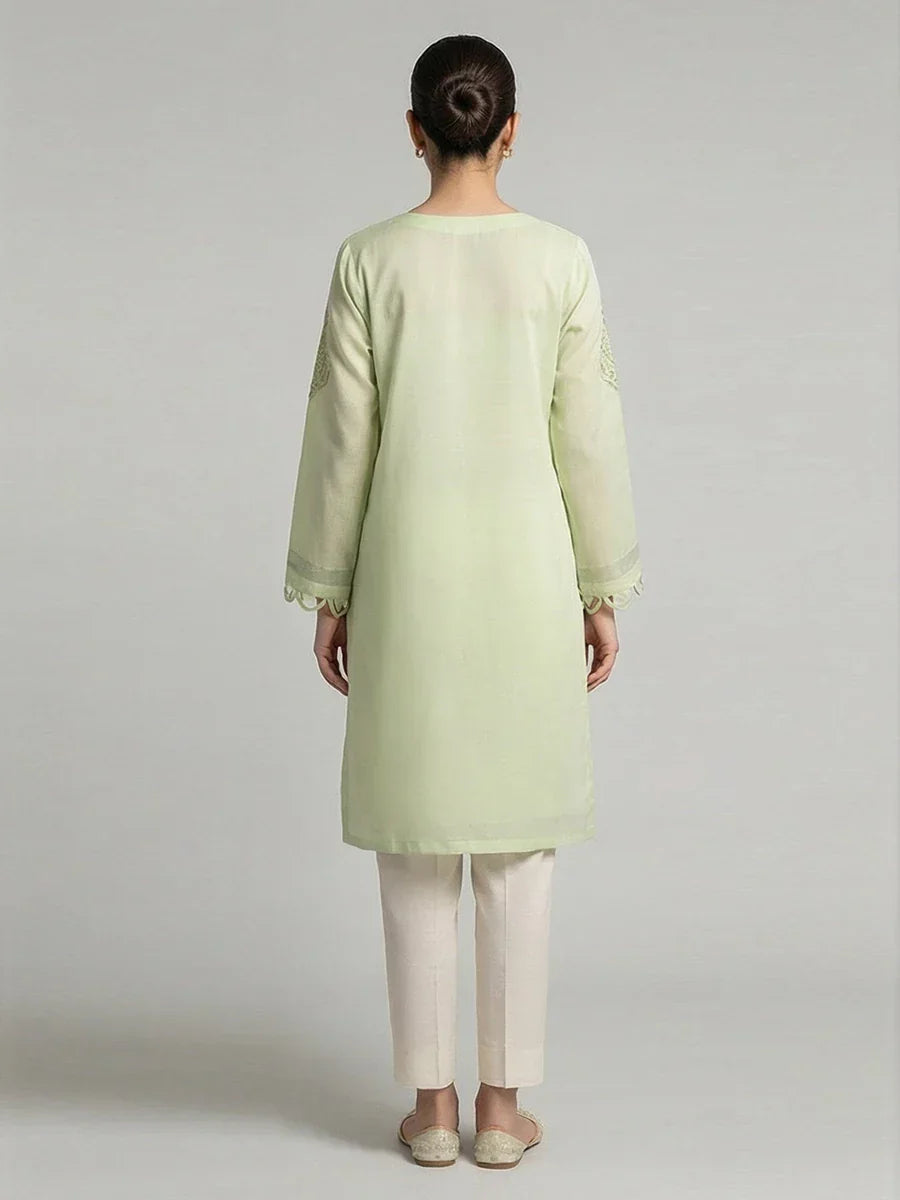 Salitex Women Embroidered Cambric 2 Piece Suit LPS24LFT006 - Summer Collection