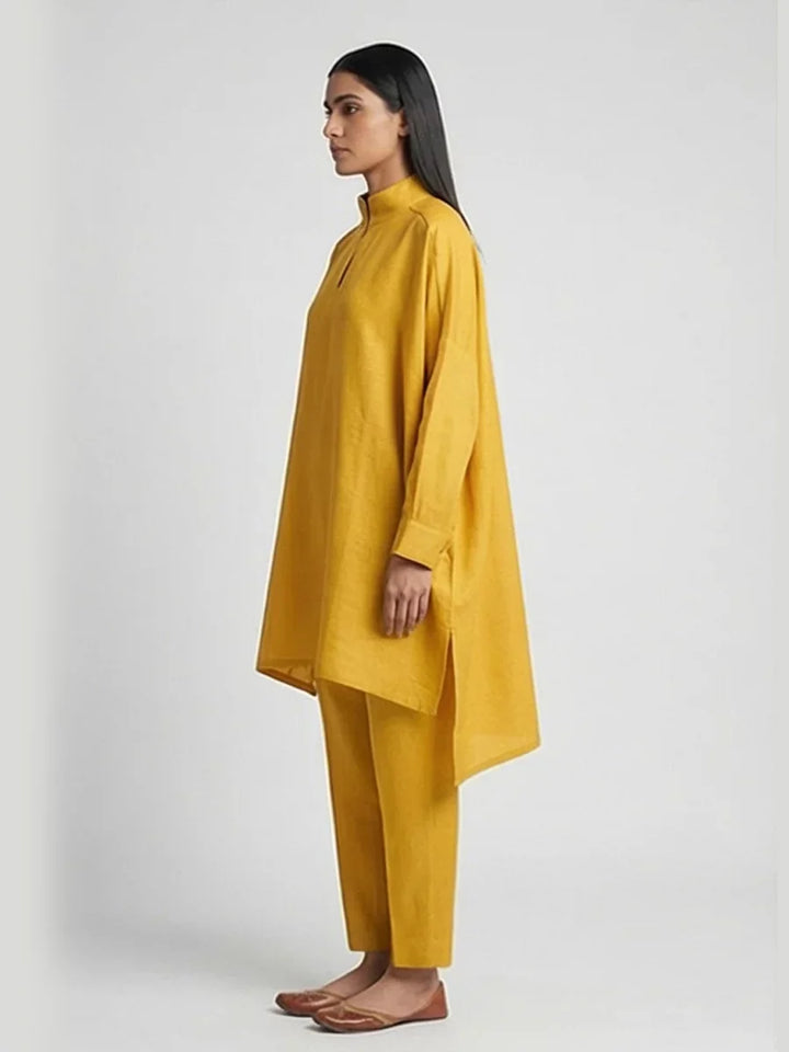Salitex Women Solids Silk 2 Piece Suit WP7L2PBC496 - Summer Collection