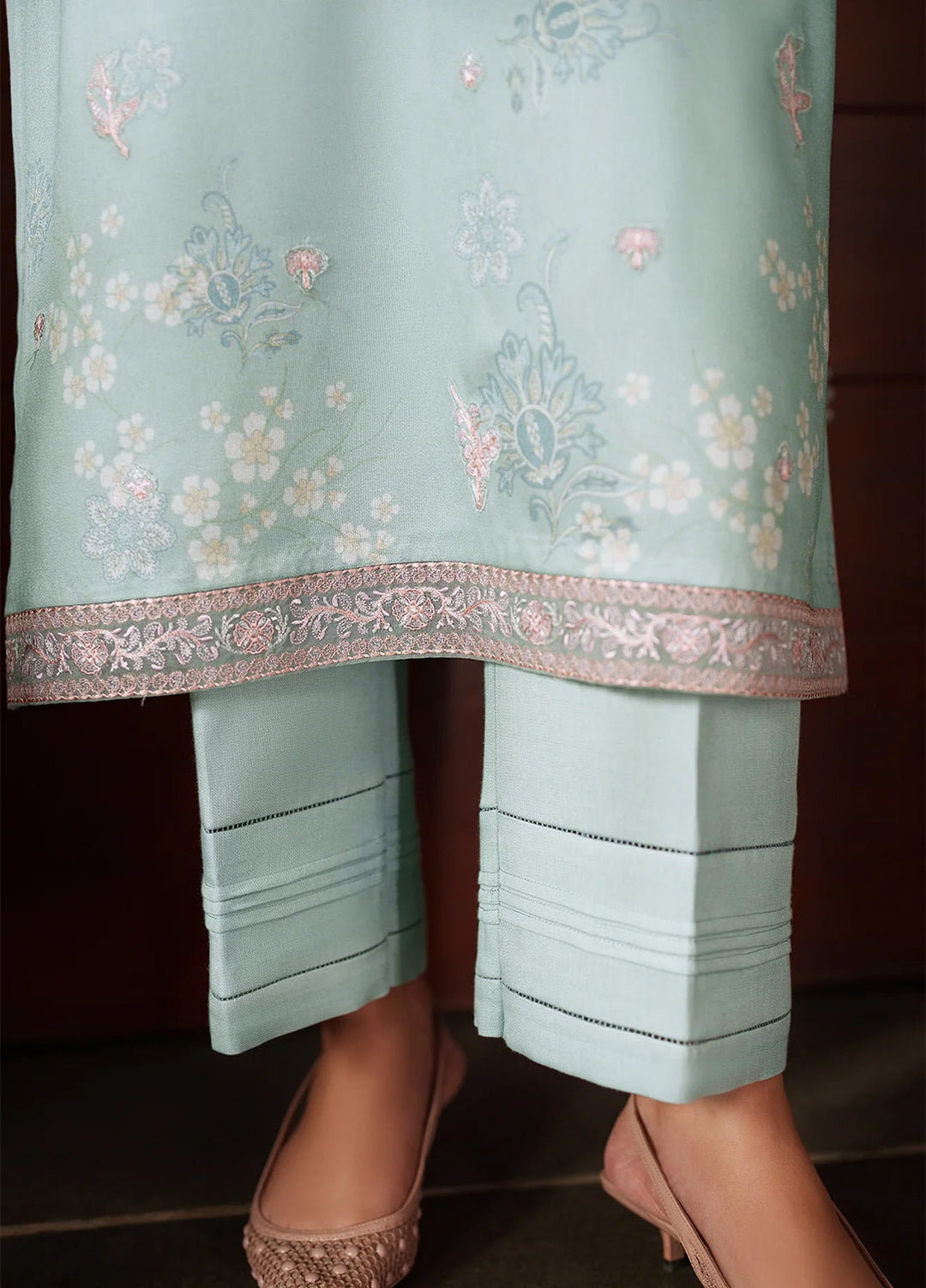 Bellini by Seran Unstitched Winter Cotail Embroidered Suits 3 Piece SN25BW Merene - Winter Collection