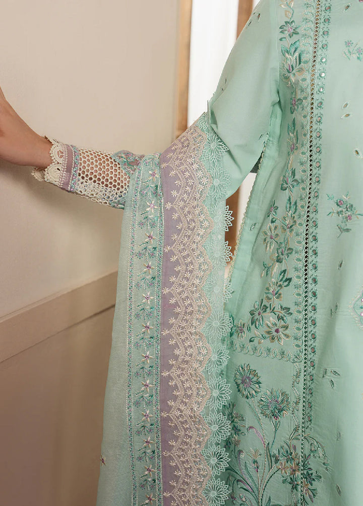 Brewed by Ayzel Unstitched Embroidered Lawn 3 Piece Suit AAF26UBL Affogato ZWU-0149-3PO - Festive Collection