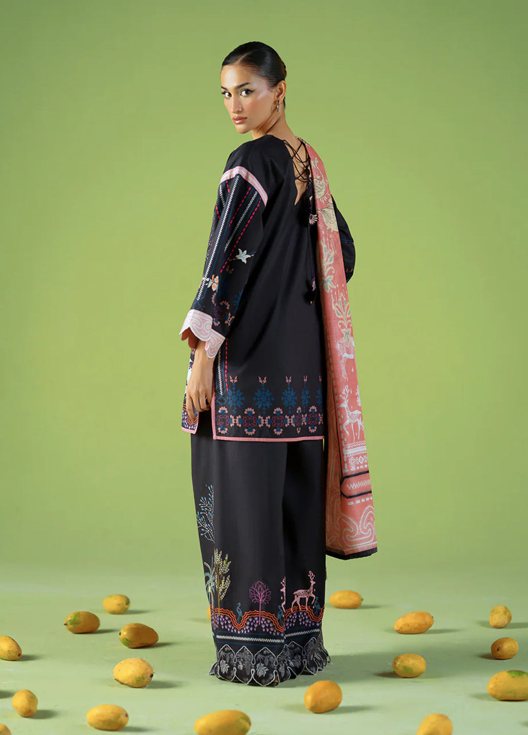 Joolie Prints by Saira Rizwan Printed Cambric Suits Unstitched 3 Piece SR25JP JPU25-04 City Bloom - Summer Collection