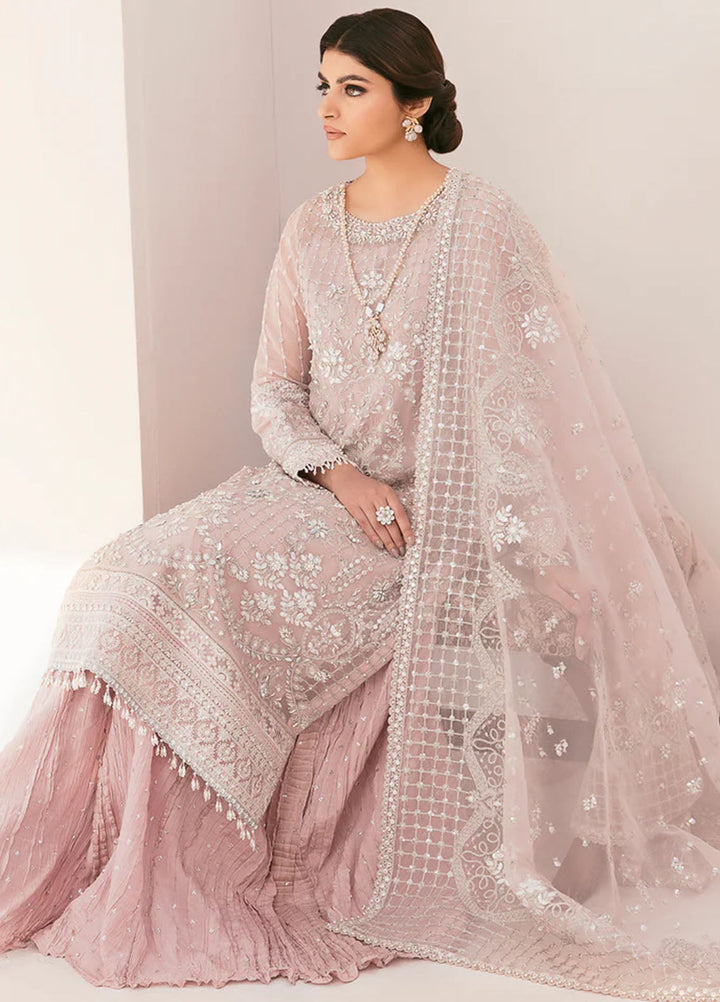 Chantelle by Baroque Unstitched Embroidered Chiffon 3 Piece Suit BQ26UCF CH11-D05 - Festive Collection