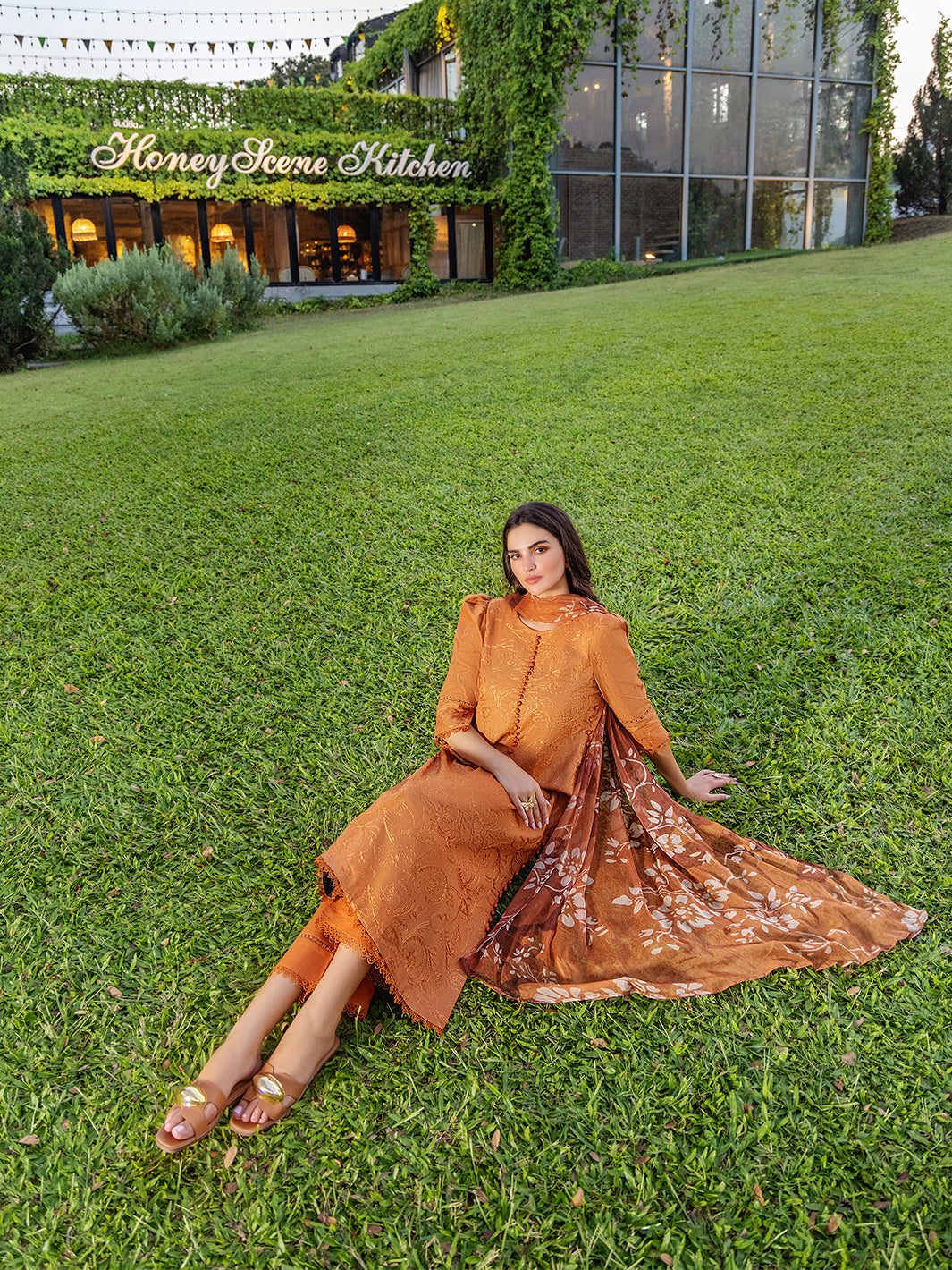 Sole by Yards Unstitched Embroidered Lawn 3 Piece Suit Dusk Casual Collection
